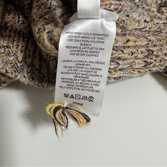 Anthropologie Pilcro & The Letterpress Marika V Neck Slimming Sweater XS Neutral - Picture 13 of 13